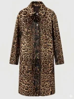 The Devil Wears Prada 2 Anne Hathaway Leopard Coat - Image 2