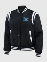 WWE CM Punk 2026 Black Bomber Jacket