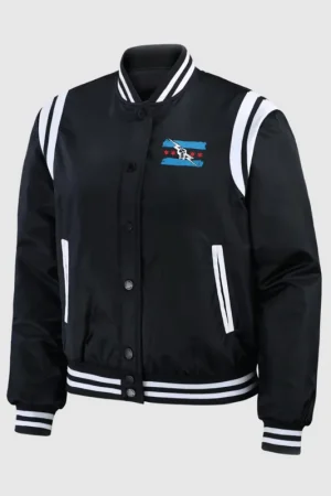 WWE CM Punk 2026 Black Bomber Jacket