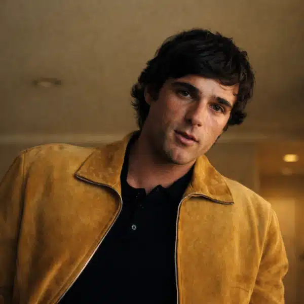 Euphoria S03 Jacob Elordi Suede Leather Jacket