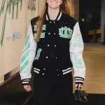 WNBA Off-white New York Liberty Varsity Jacket