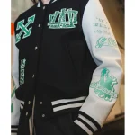 WNBA Off-white New York Liberty Varsity Jacket