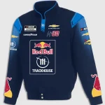 NASCAR Cup Series Connor Zilisch 2026 Red Bull Blue Racing Jacket