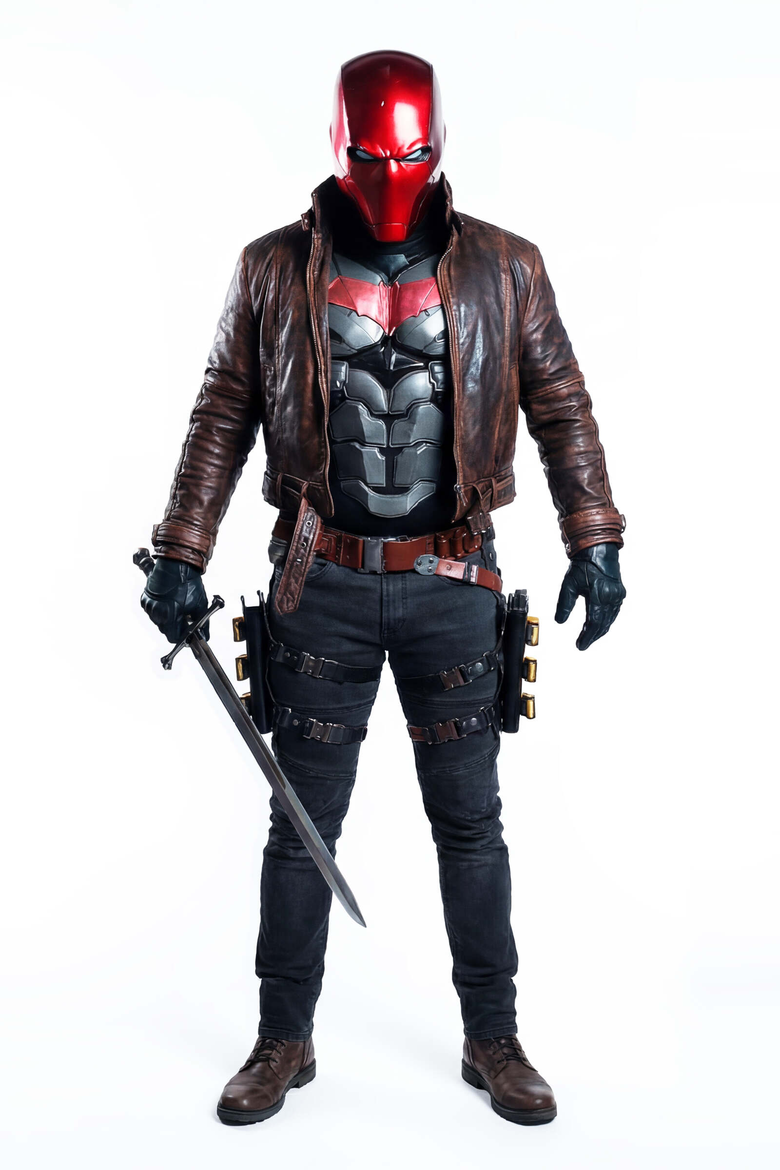 red-hood-jacket-01 Red Hood Signature Leather Jacket