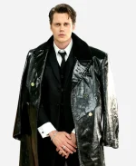 Bill Skarsgård Leather Coat Met Gala 2026