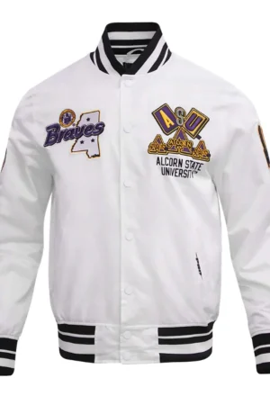 Alcorn State University Homecoming Rib Satin Jacket
