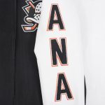 Anaheim Ducks Classic Black and White Varsity Jacket