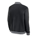 Black Team USA Full-Zip Bomber Jacket