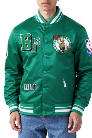 Boston Celtics Best of Rib Satin Jacket