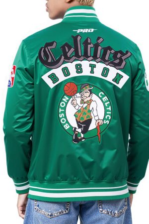 Boston Celtics Best of Rib Satin Jacket