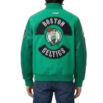 Boston Celtics Born For Sport Kelly Green Varsity Jacket - Image 2