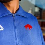 Buffalo Bills Work Royal Cotton Jacket
