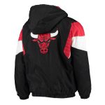 Chicago Bulls Blackout Breakaway Anorak Hooded Jacket