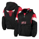 Chicago Bulls Blackout Breakaway Anorak Hooded Jacket