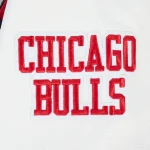 Chicago Bulls City Arch Black and White Varsity Jacket