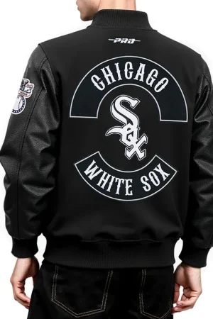 Chicago White Sox Born For Sport Black Varsity Jacket