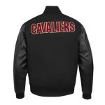Cleveland Cavaliers Classic Wine/Black Varsity Jacket