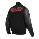 Cleveland Cavaliers Classic Wine/Black Varsity Jacket