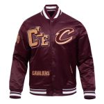 Cleveland Cavaliers Warriors Best of Rib Satin Jacket