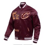 Cleveland Cavaliers Warriors Best of Rib Satin Jacket