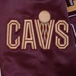Cleveland Cavaliers Warriors Best of Rib Satin Jacket