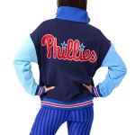 Colorblock Classic Philadelphia Phillies Quarter-Zip Sweatshirt - Image 2