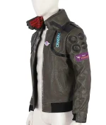 Cyberpunk 2077 Bomber Leather Jacket