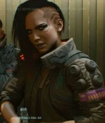 Cyberpunk 2077 Bomber Leather Jacket