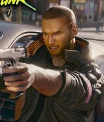 Cyberpunk 2077 Bomber Leather Jacket