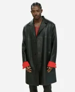 Damson Idris 2026 Met Gala Leather Coat