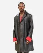 Damson Idris 2026 Met Gala Leather Coat