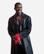 Damson Idris 2026 Met Gala Leather Coat