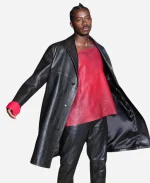 Damson Idris 2026 Met Gala Leather Coat