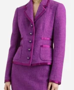 Dana Perino America’s Newsroom 2026 Purple Jacket
