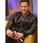 Despierta America William Levy Leather Jacket