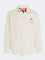 Formula 1 Miami GP Beige Coach Jacket