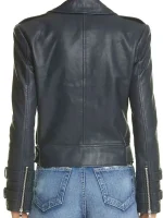 Genneya Walton Daredevil Born Again S02 Black Leather Jacket
