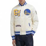 Golden State Warriors Best of Rib Satin Jacket