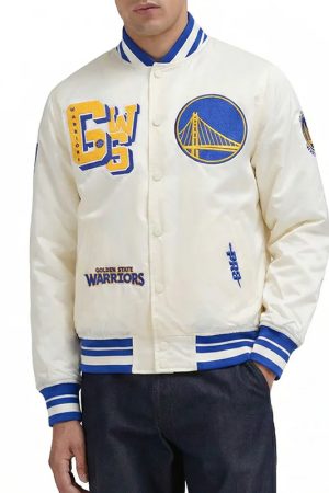 Golden State Warriors Best of Rib Satin Jacket