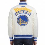 Golden State Warriors Best of Rib Satin Jacket