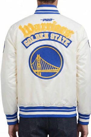 Golden State Warriors Best of Rib Satin Jacket