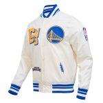 Golden State Warriors Best of Rib Satin Jacket