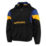 Golden State Warriors Blackout Breakaway Anorak Hooded Jacket - Image 2