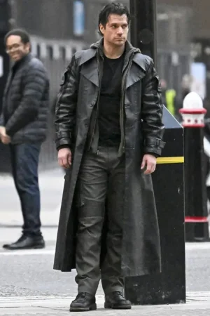 Henry Cavill Highlander Leather Coat