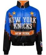 Karl-Anthony Towns Jeff Hamilton New York Knicks Skyline Jacket