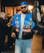Karl-Anthony Towns Jeff Hamilton New York Knicks Skyline Jacket