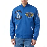 LA Dodgers Born For Sport Blue Varsity Jacket