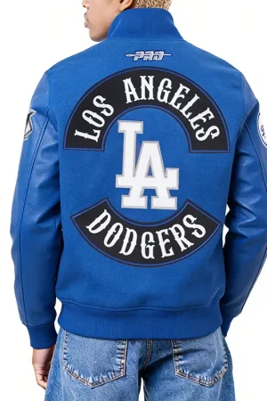 LA Dodgers Born For Sport Blue Varsity Jacket