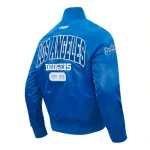 LA Dodgers City Arch Blue Satin Jacket