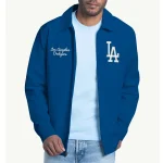 LA Dodgers Franchise Full Zip Jacket